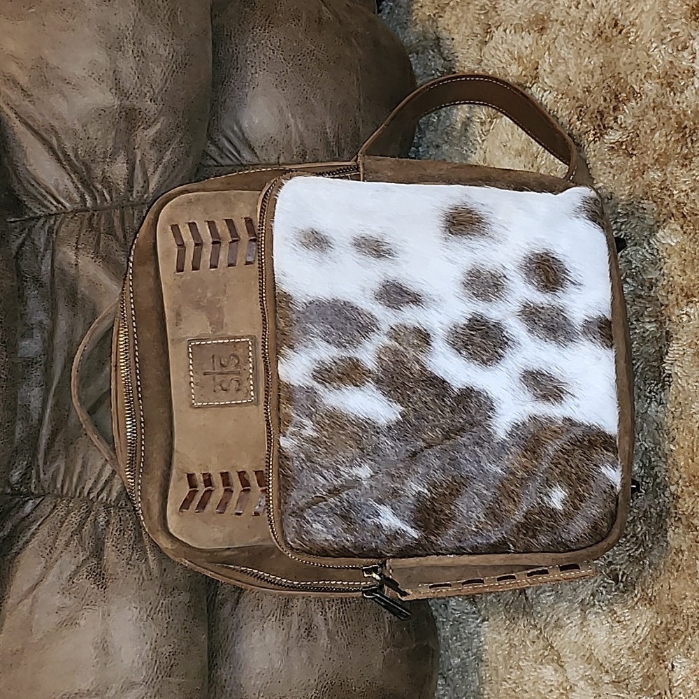 leather purse/backpack